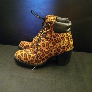 Zigi Soho Women's Boots Cheetah Print Size 8.5